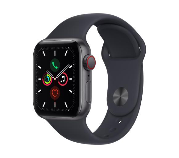 Smartwatch Apple Watch SE GPS + Cellular 44mm (czarny-sport)