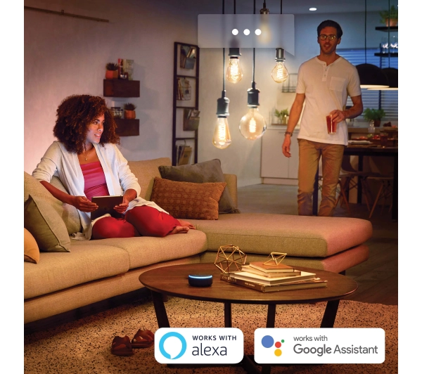 Philips Hue White Ambiance Filament Globe E27 1 szt.