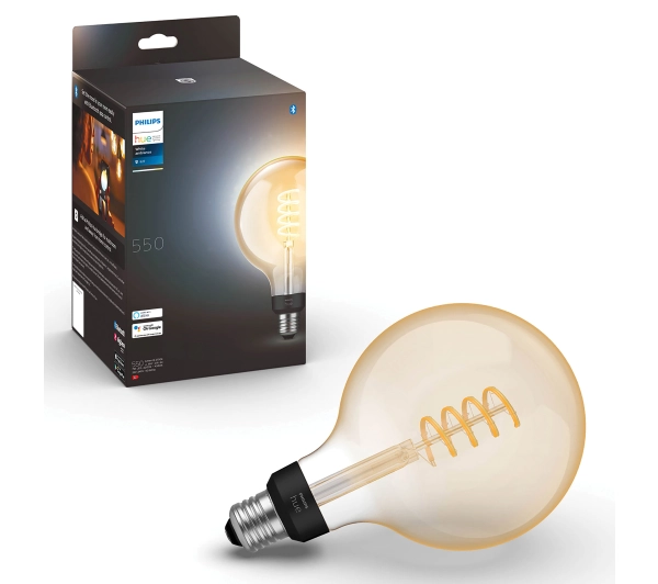 Inteligentne oświetlenie - Philips Hue White Ambiance Filament Globe E27 1 szt.