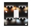 Oświetlenie punktowe Philips Hue White Ambiance Buckram 929003048001 Biały