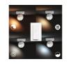 Oświetlenie punktowe Philips Hue White Ambiance Buckram 929003048601 Biały