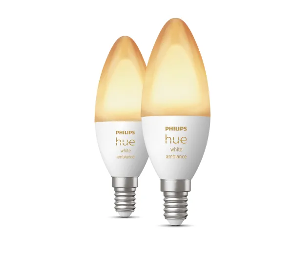 Philips Hue White Ambiance E14 2 szt.