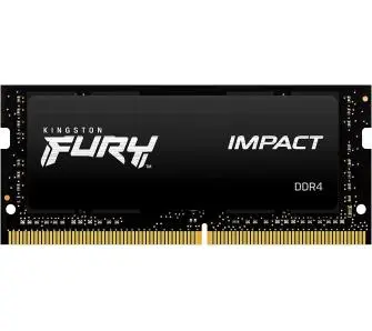 Pamięć Kingston FURY Impact DDR4 32GB 3200 CL20 SODIMM Czarny