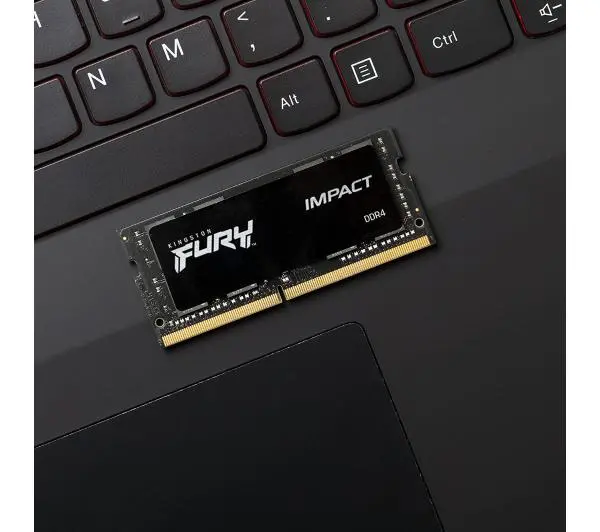 Kingston FURY Impact DDR4 32GB 3200 CL20 SODIMM Czarny - Kup na Raty - RRSO 0%