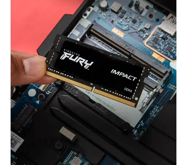 Kingston FURY Impact DDR4 32GB 3200 CL20 SODIMM Czarny - Kup na Raty - RRSO 0%