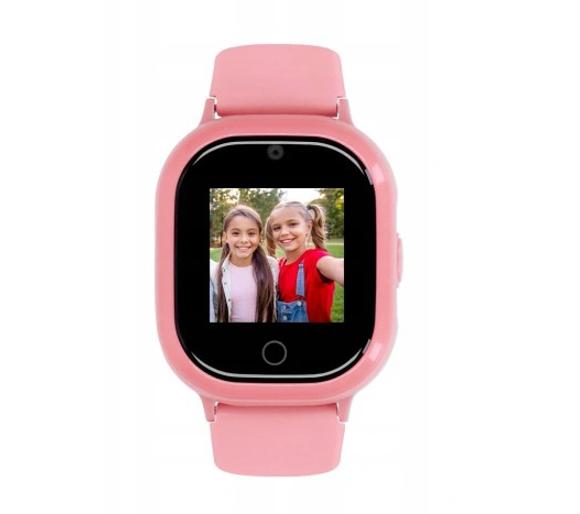 Smartwatch Locon Watch Lite S (różowy) + Pakiet Bezpieczna Rodzina na 6 miesięcy