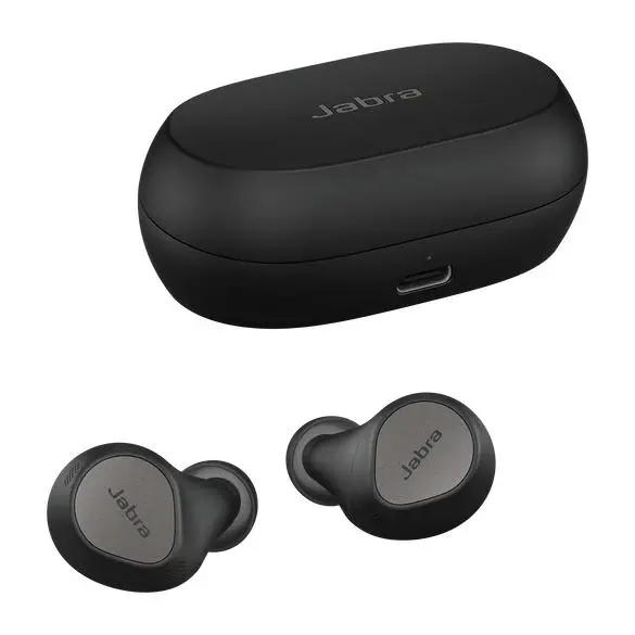Słuchawki bezprzewodowe Jabra Elite 7 Pro WLC Dokanałowe Bluetooth 5.2 Tytanowo-czarny