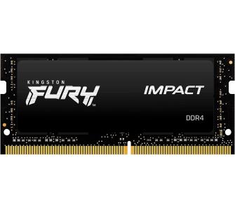 Pamięć Kingston FURY Impact DDR4 16GB 2666 CL16 SODIMM Czarny