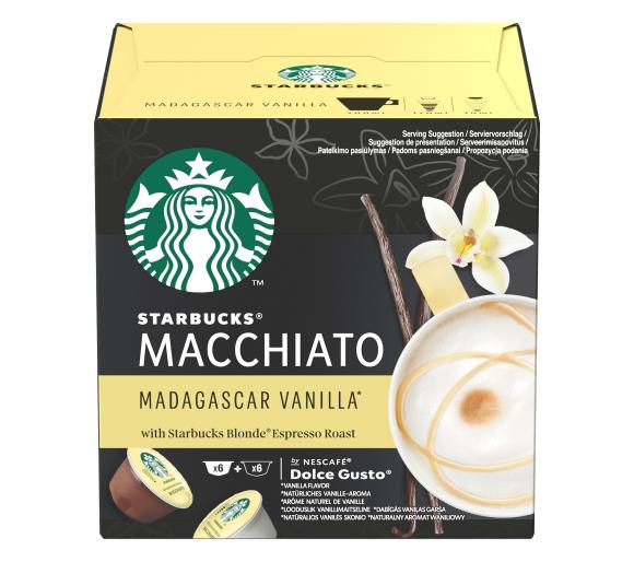kawa z mlekiem Starbucks Latte Macchiato Madagascar Vanilla