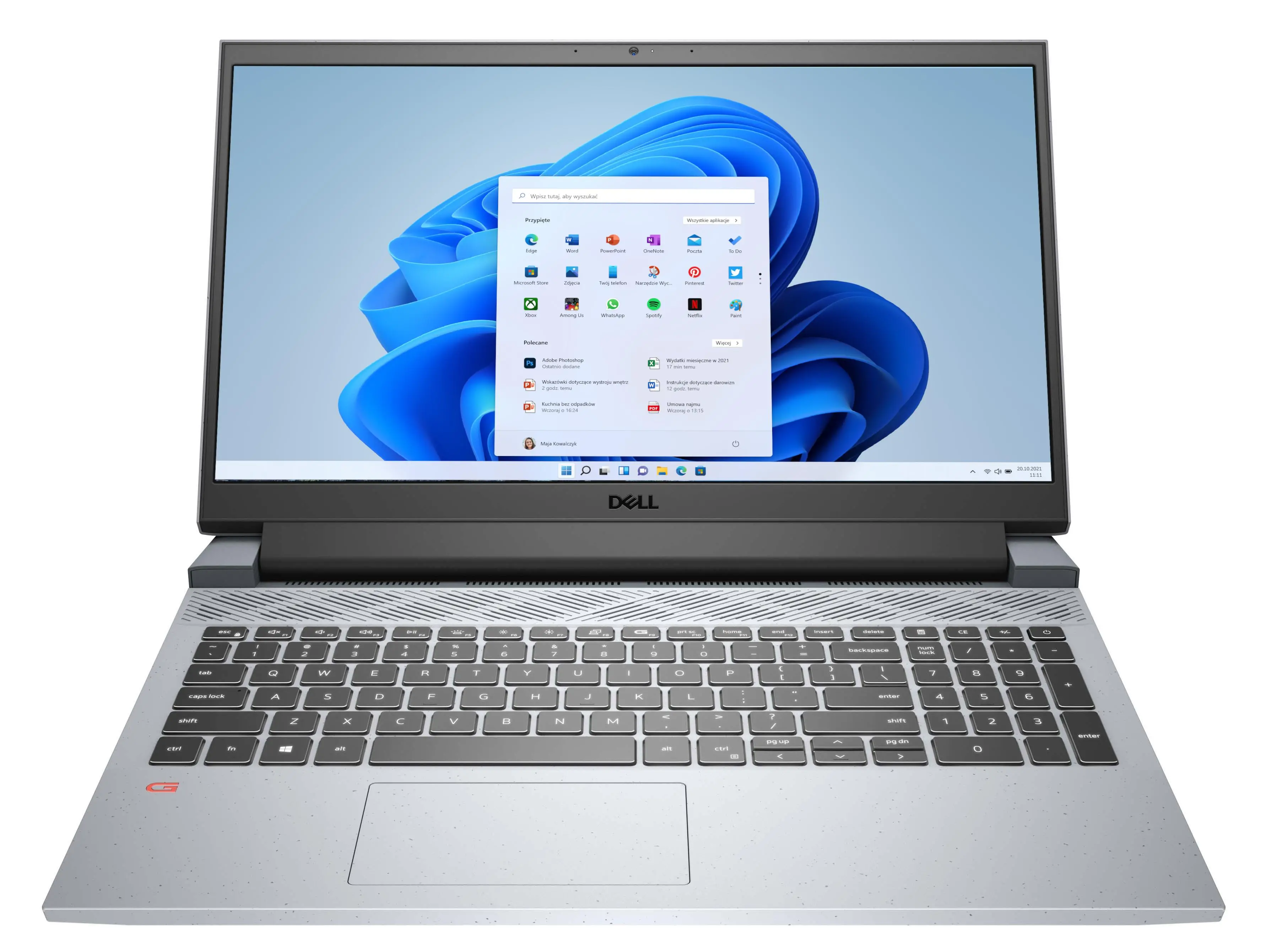 Dell G15 Ryzen エディション （5515） Dell G15 Ryzen Edition 5515 laptop, 15,6 cala FHD, AMD Ryzen
