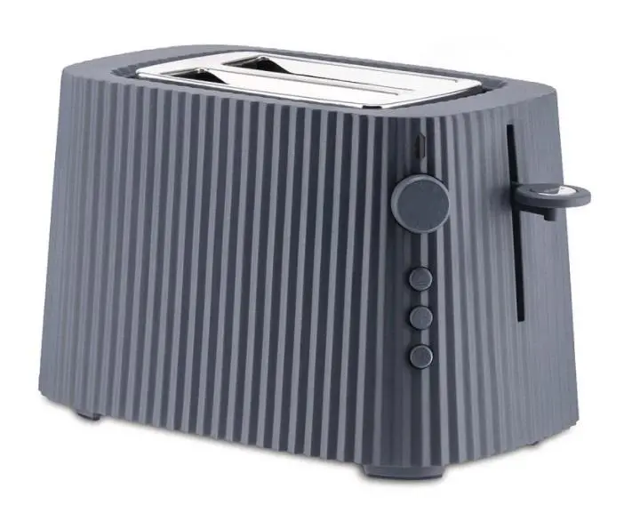 Toster Alessi Plissé MDL08 Rozmrażanie 850W Szary