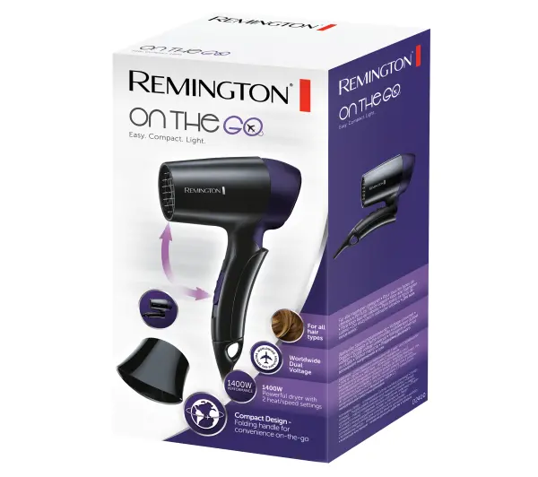 Remington D2400 1400W 2 prędkości 1 temperatura - ⚡ BESTSELLERY ⚡
