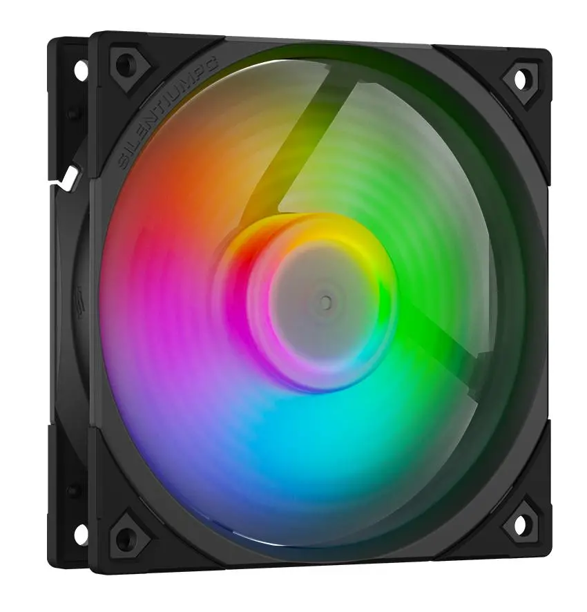 Wentylator SilentiumPC Fluctus 120 PWM ARGB 120mm Czarny