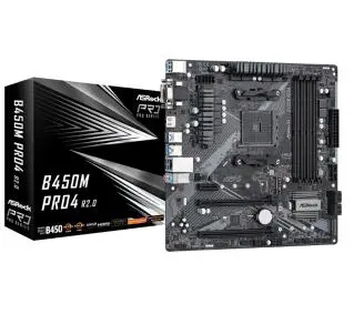 ASrock B450M Pro4 R2.0 - Kup na Raty - RRSO 0%
