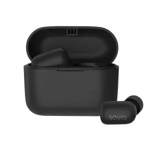 Savio TWS-09 Dokanałowe Bluetooth 5.1 Czarny