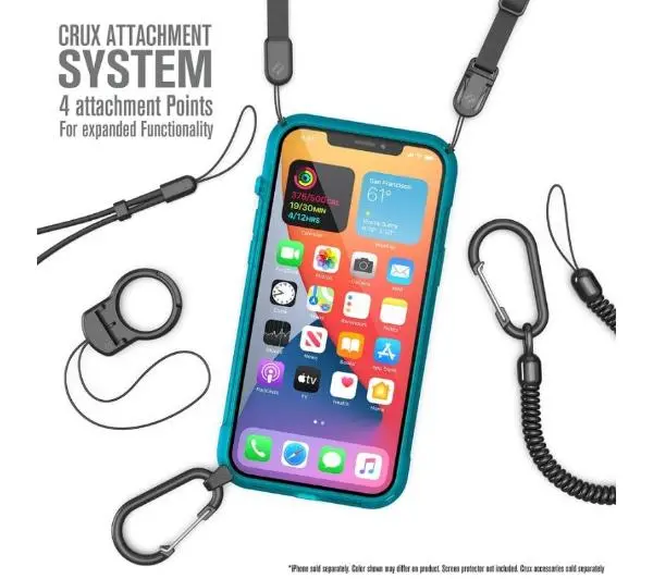 Catalyst Vibe do iPhone 12 Pro Max niebiesko przezroczysty