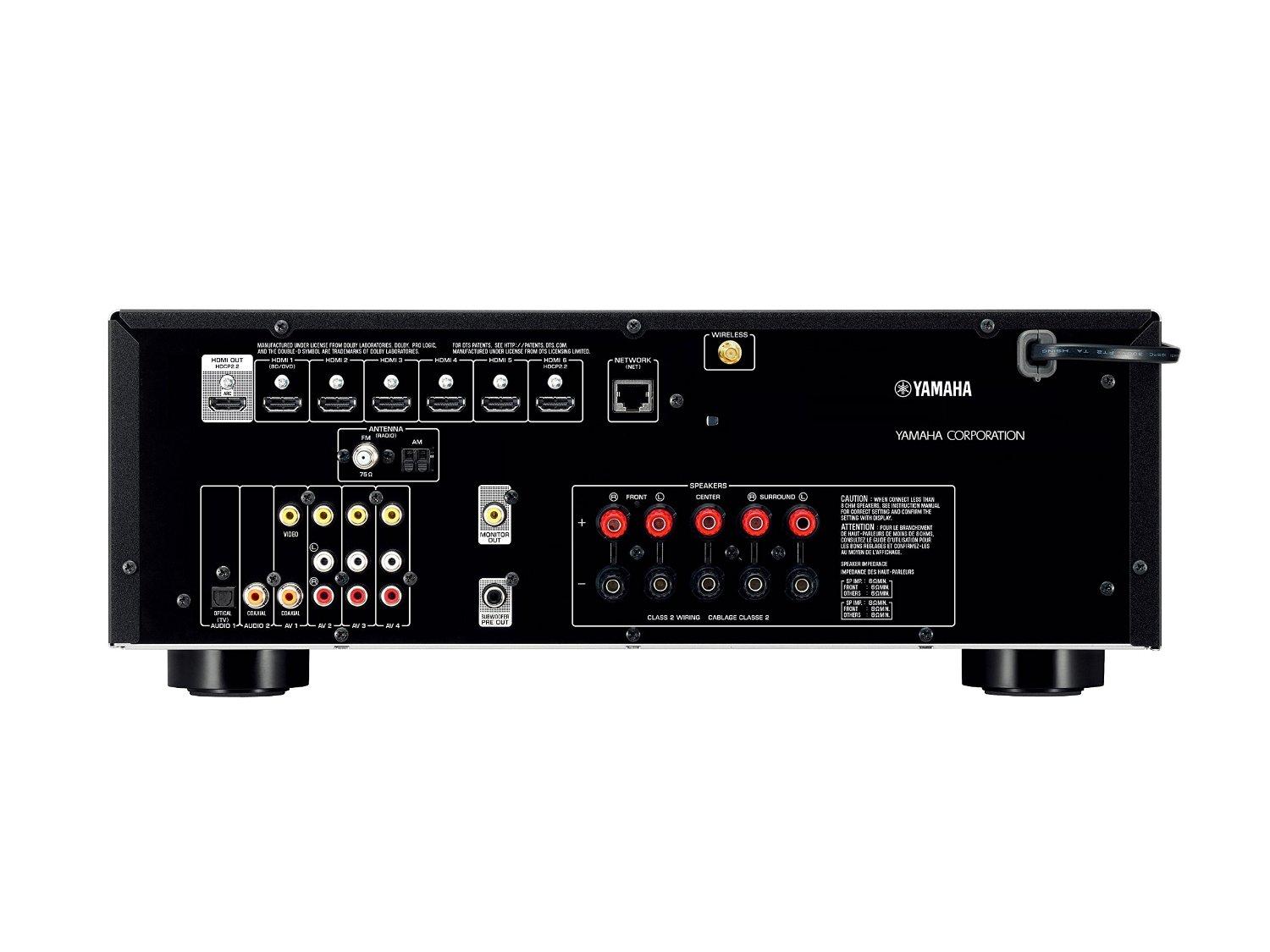 YAMAHA ＲＸ－Ｖ４７９ Amplituner Yamaha MusicCast RX-V479 (czarny) - Opinie, Cena