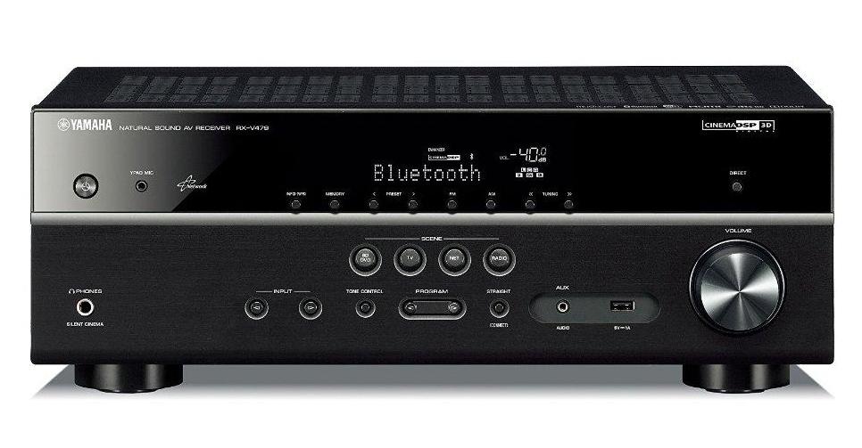 YAMAHA ＲＸ－Ｖ４７９ Amplituner Yamaha MusicCast RX-V479 (czarny) - Opinie, Cena