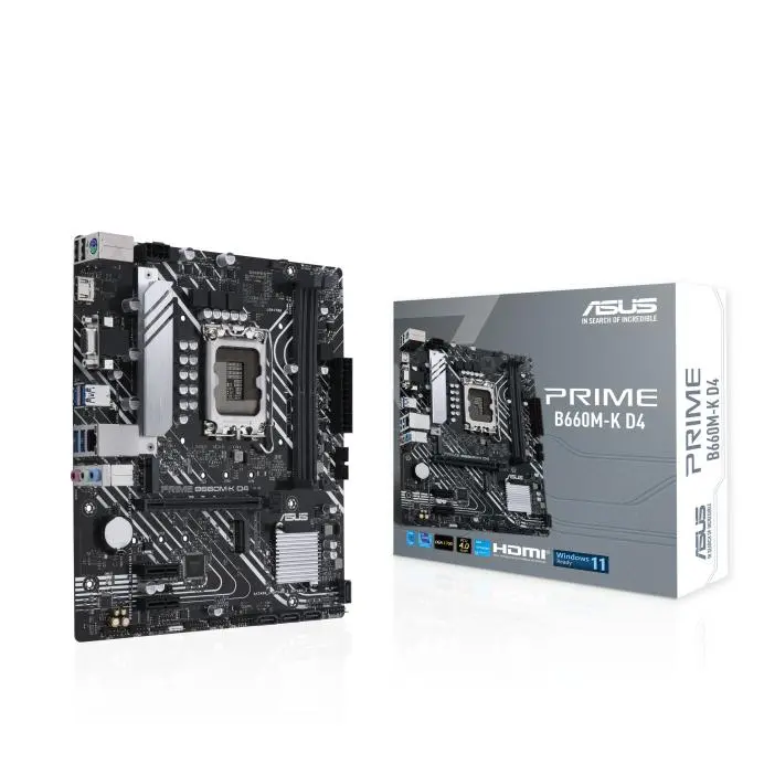 ASUS B660M-A D4　美品 Asus PRIME B660M-A D4 - Płyta główna - Morele.net