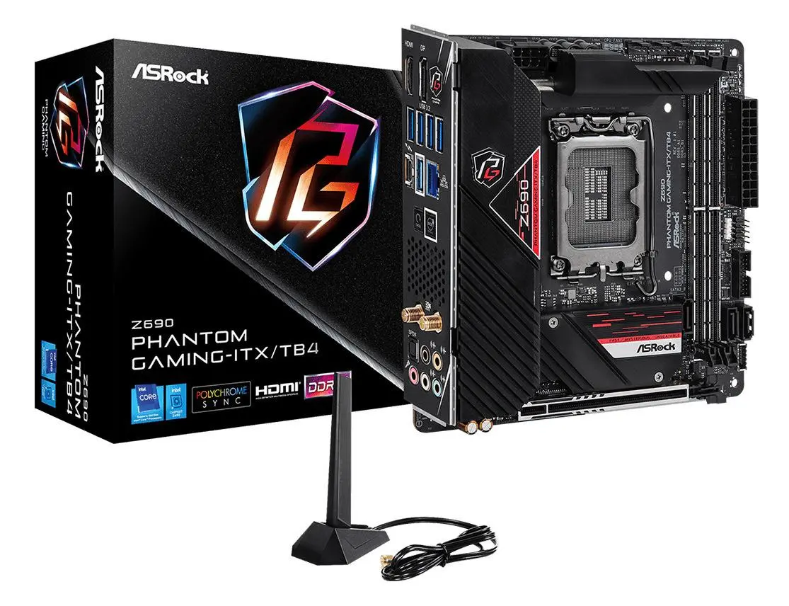 Płyta główna ASrock Z690 Phantom Gaming-ITX/TB4 DDR5