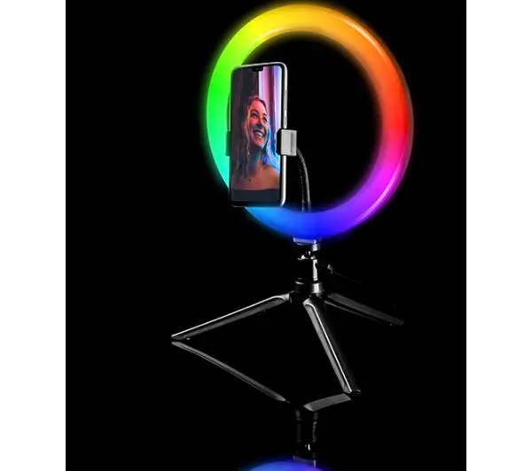 Tracer RGB Ring 26cm ze statywem