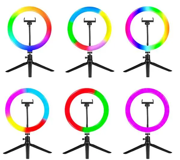 Tracer RGB Ring 26cm ze statywem