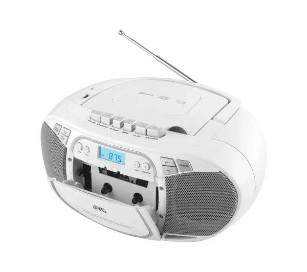 JVC RC-E451W Bluetooth Biały