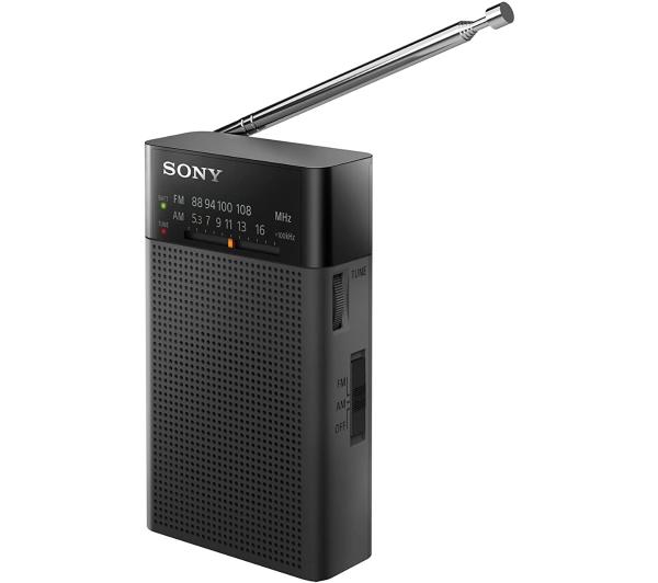 Sony ICF-P27 - Portable AM/FM radio - Black 