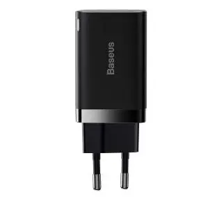 Baseus Super Si Pro Quick Charger USB + USB-C 30W Czarny