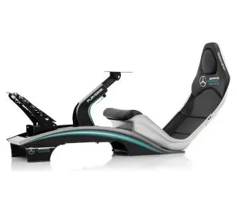 Fotel Playseat® Mercedes AMG Petronas Formula One Team Wyścigowy do 122kg Czarno-szary