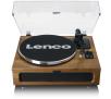 Gramofon Lenco LS-410WA Manualny Napęd paskowy Przedwzmacniacz Bluetooth Brązowy