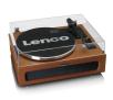 Gramofon Lenco LS-430BN Manualny Napęd bezpośredni Przedwzmacniacz Bluetooth Brązowy
