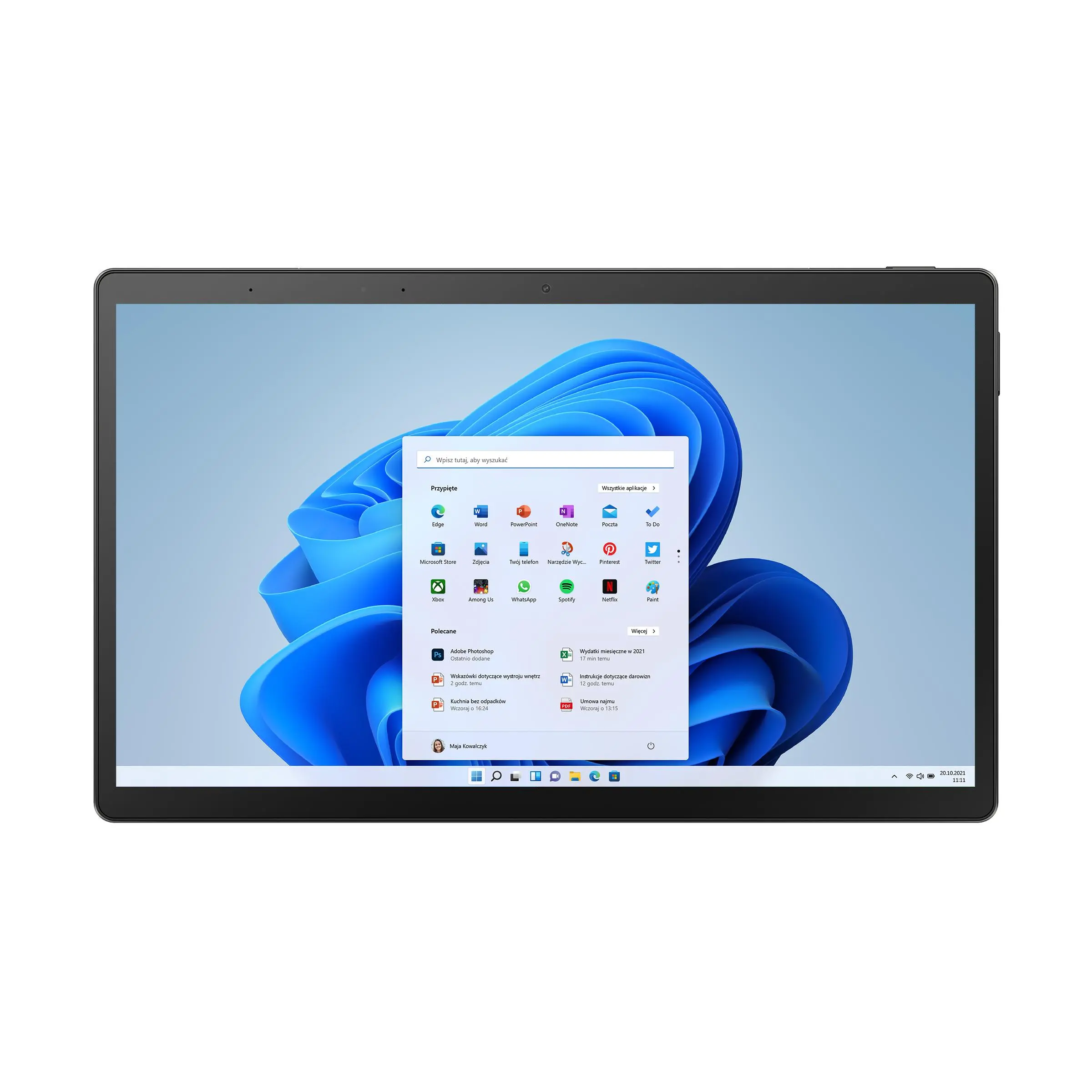 Laptop ASUS Vivobook 13 Slate T3300KA-LQ029W OLED 13,3" Pentium N6000 8GB RAM 256GB Dysk SSD Win11 Czarny