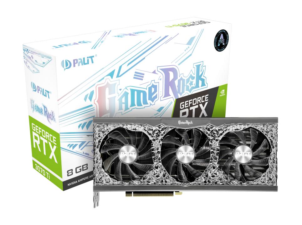Karta graficzna Palit GeForce RTX 3070 Ti GameRock 8GB GDDR6X 256bit DLSS