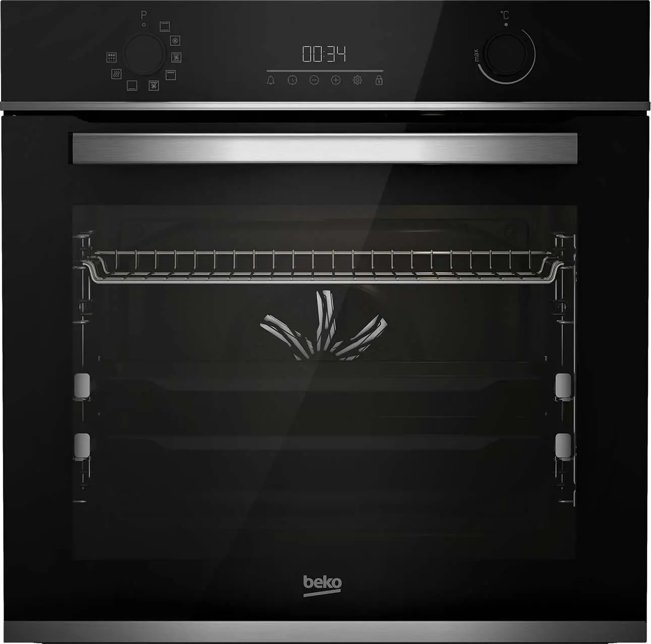 Piekarnik elektryczny Beko BBIM13300XPE b300 Termoobieg Czarny