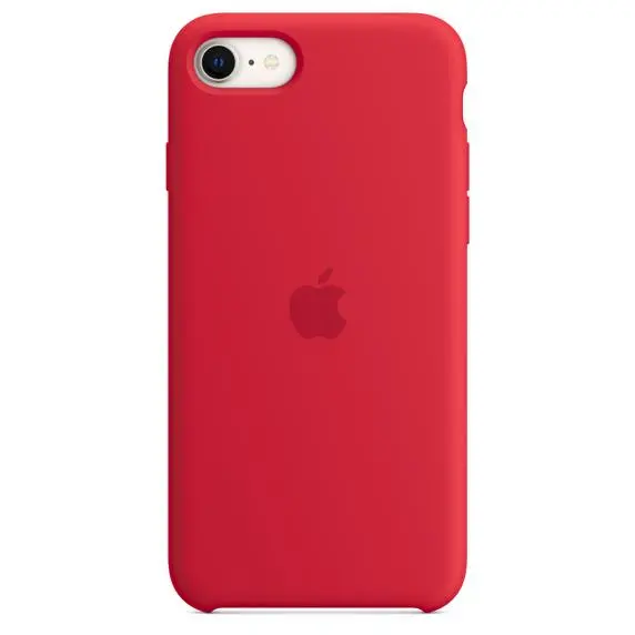 Etui Apple Silicone Case do iPhone SE 2022 RED