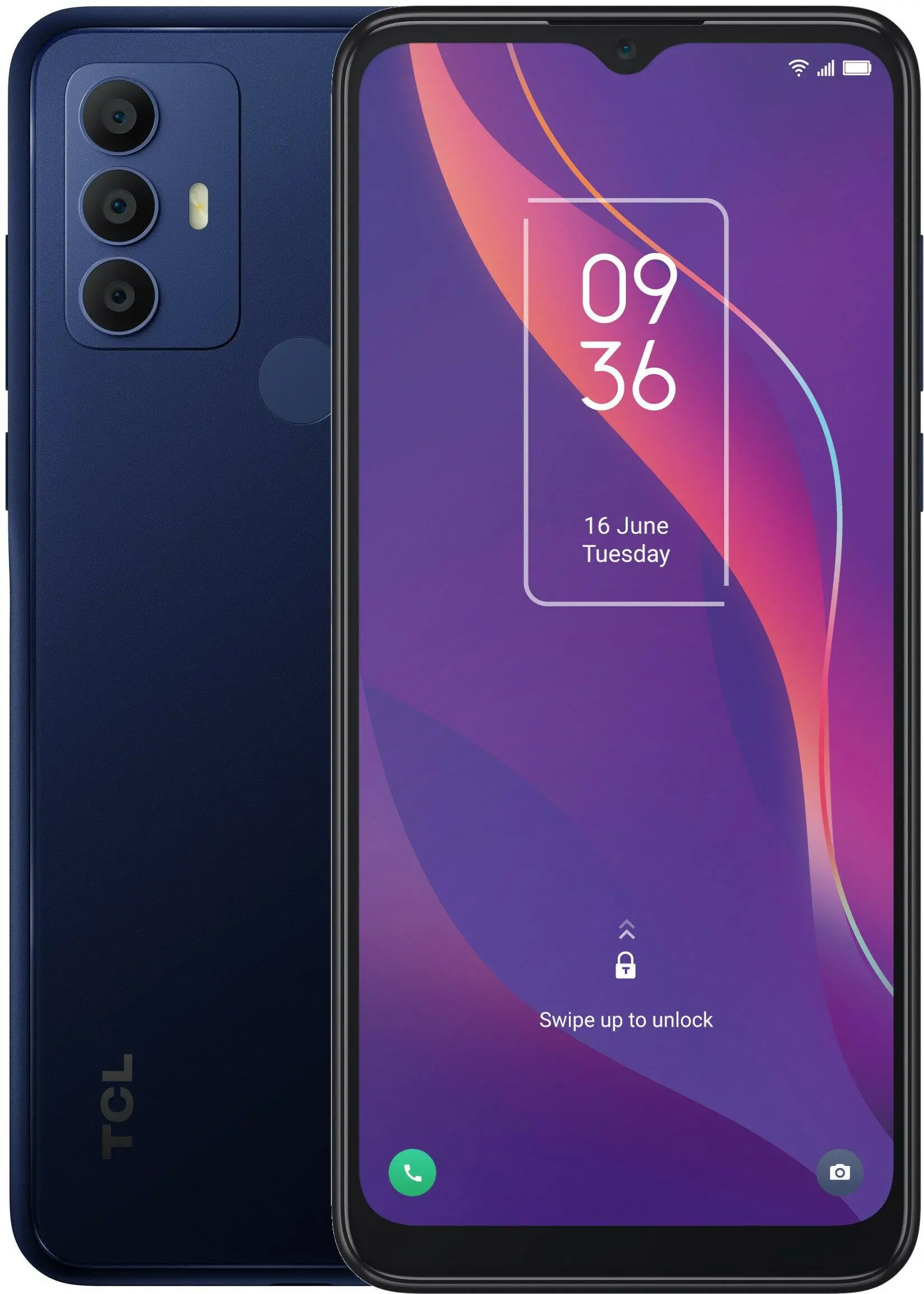 Smartfon TCL 306  6,52" 13Mpix Niebieski