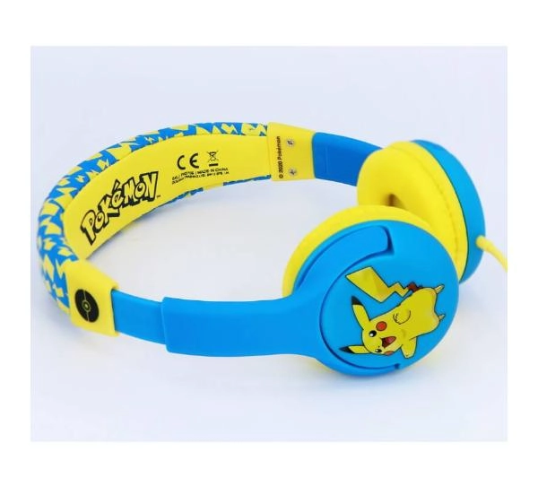 OTL Technologies Pokemon Pikachu Nauszne Niebiesko-żółty