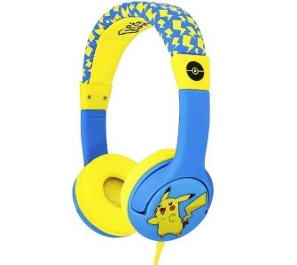 Słuchawki przewodowe OTL Technologies Pokemon Pikachu Nauszne Niebiesko-żółty
