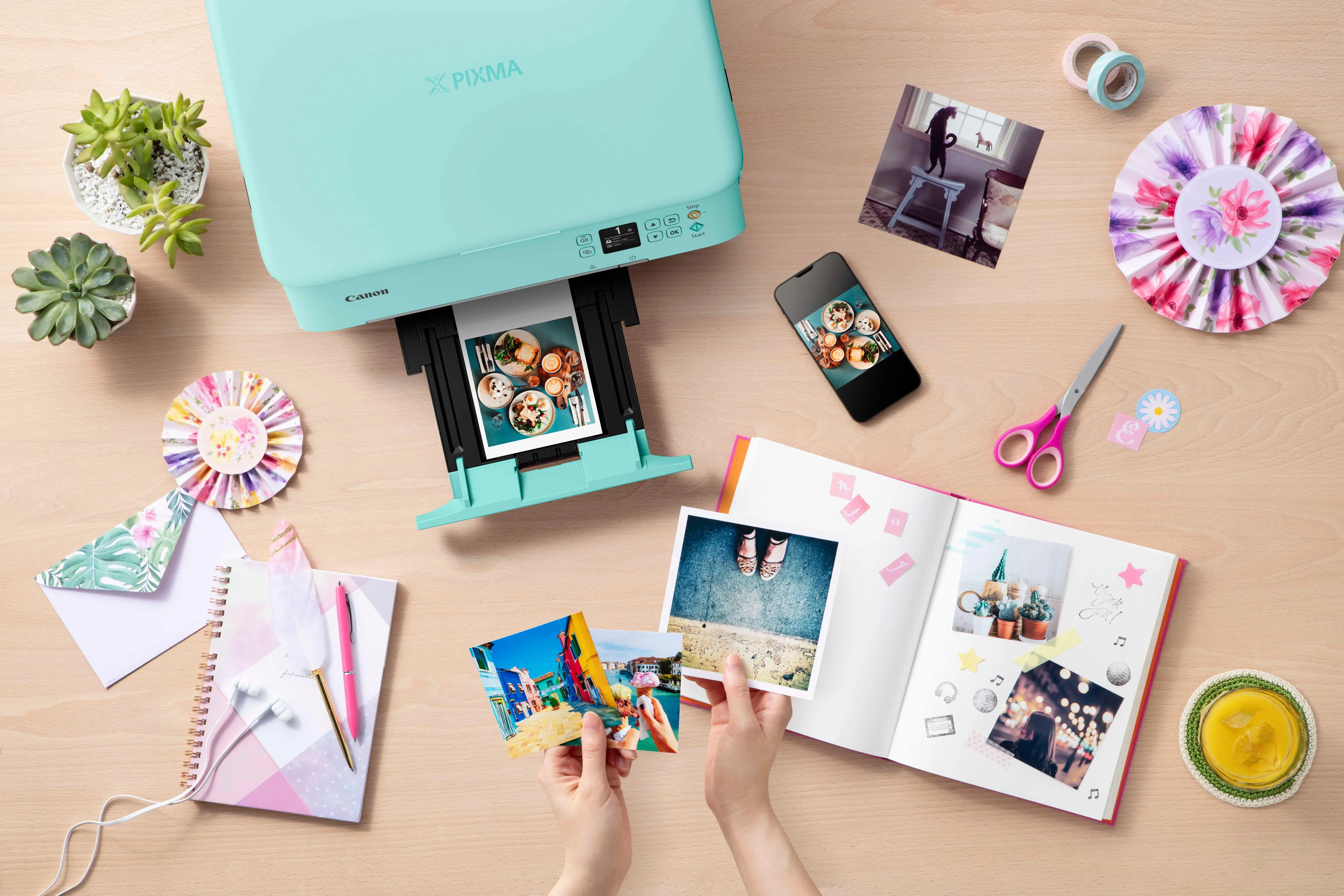 Urządzenie wielofunkcyjne Canon PIXMA TS5353A WiFi  Zielony
