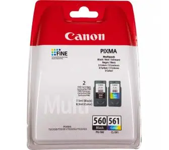 Tusz Canon PG-560 / CL-561 Czarny+Kolor 15,8 ml
