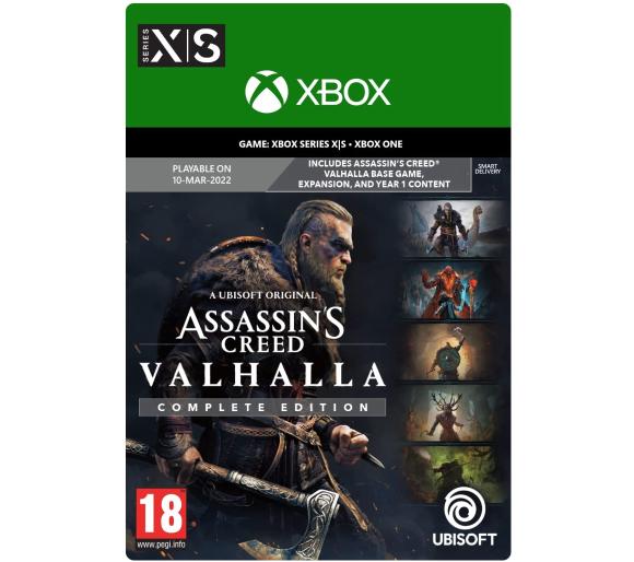 gra Assassin’s Creed Valhalla - Edycja Kompletna [kod aktywacyjny] Gra na Xbox One (Kompatybilna z Xbox Series X/S)