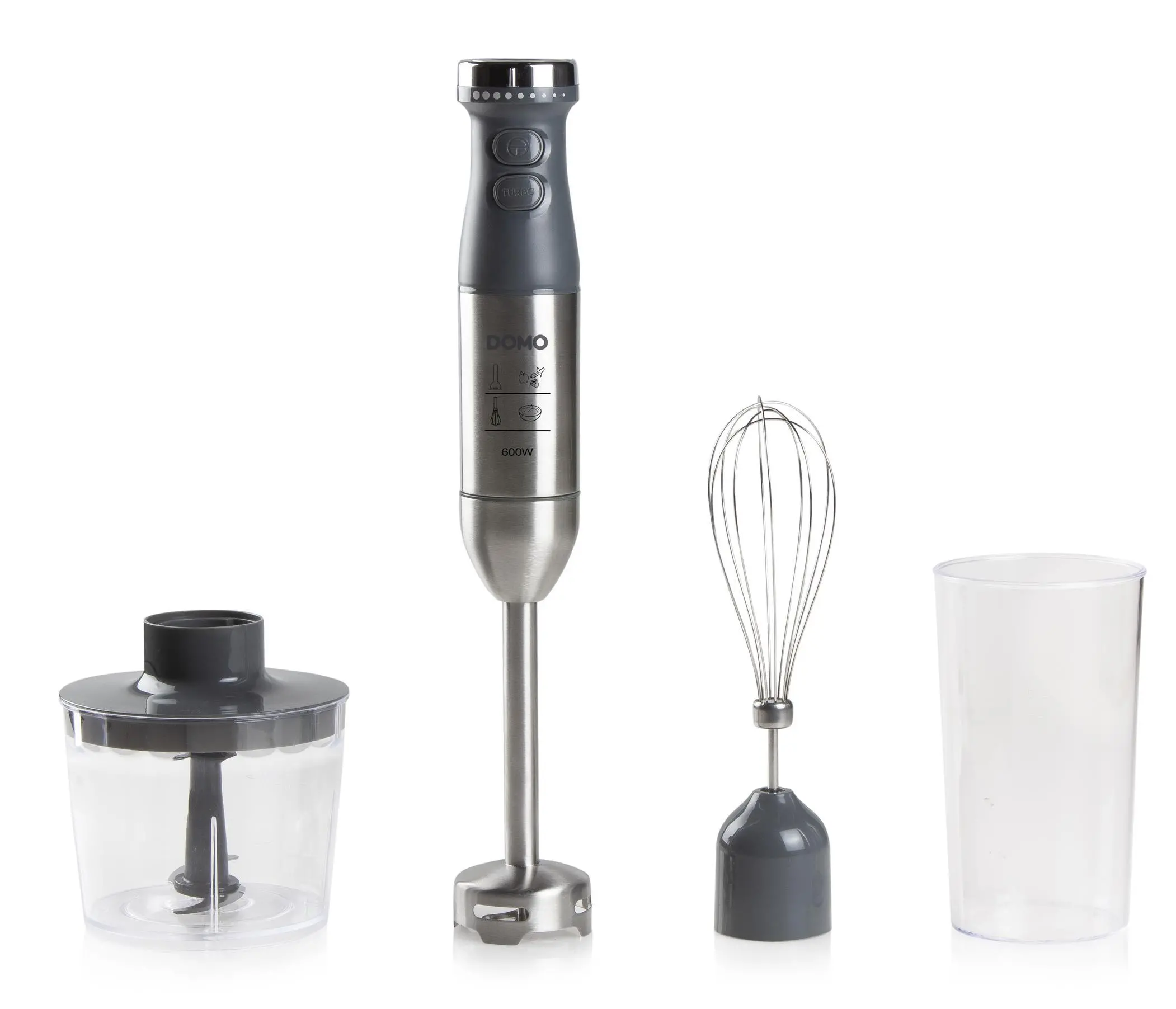 Blender Domo DO9226M 600W Rozdrabniacz Końcówka do ubijania