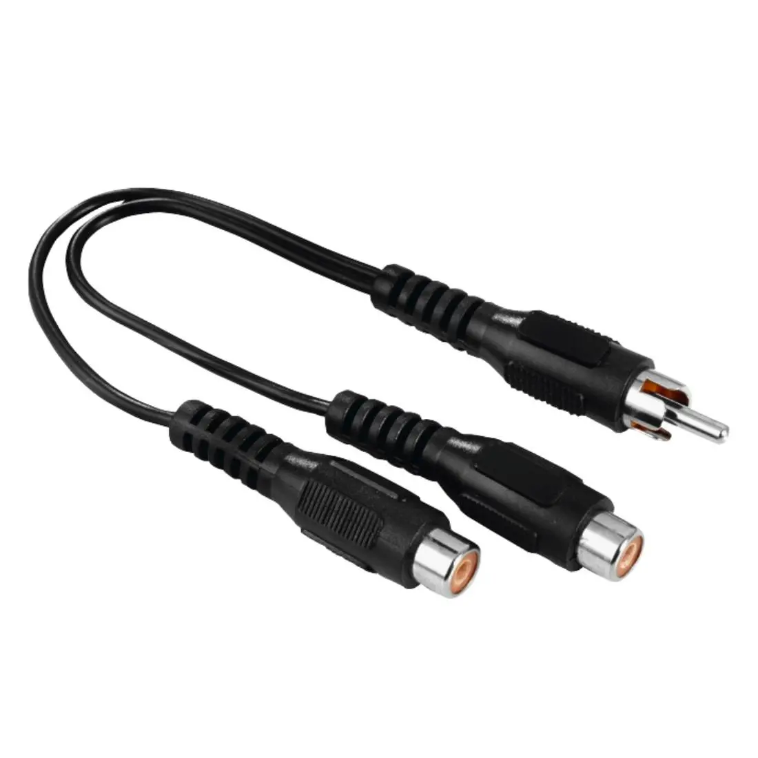 Adapter Hama 00205183 wtyk 1x RCA - gniazdo 2x RCA