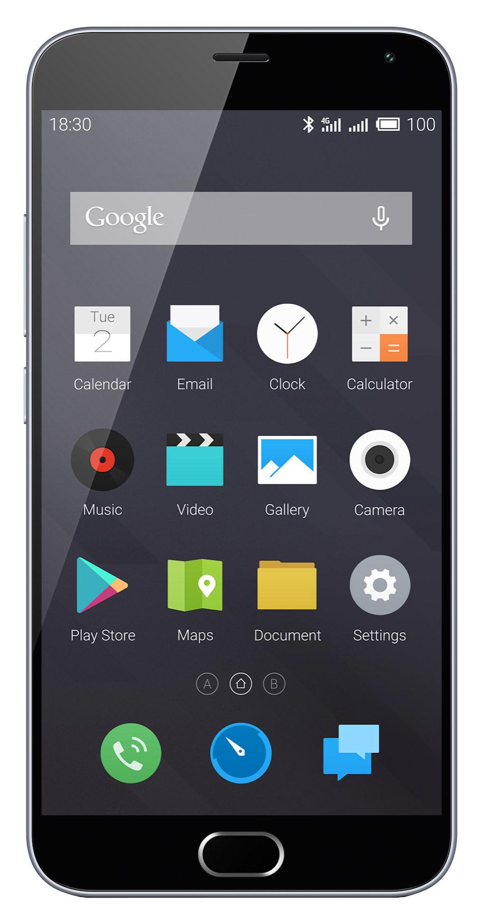 Smartfon Meizu M2 Note 16 GB (szary)