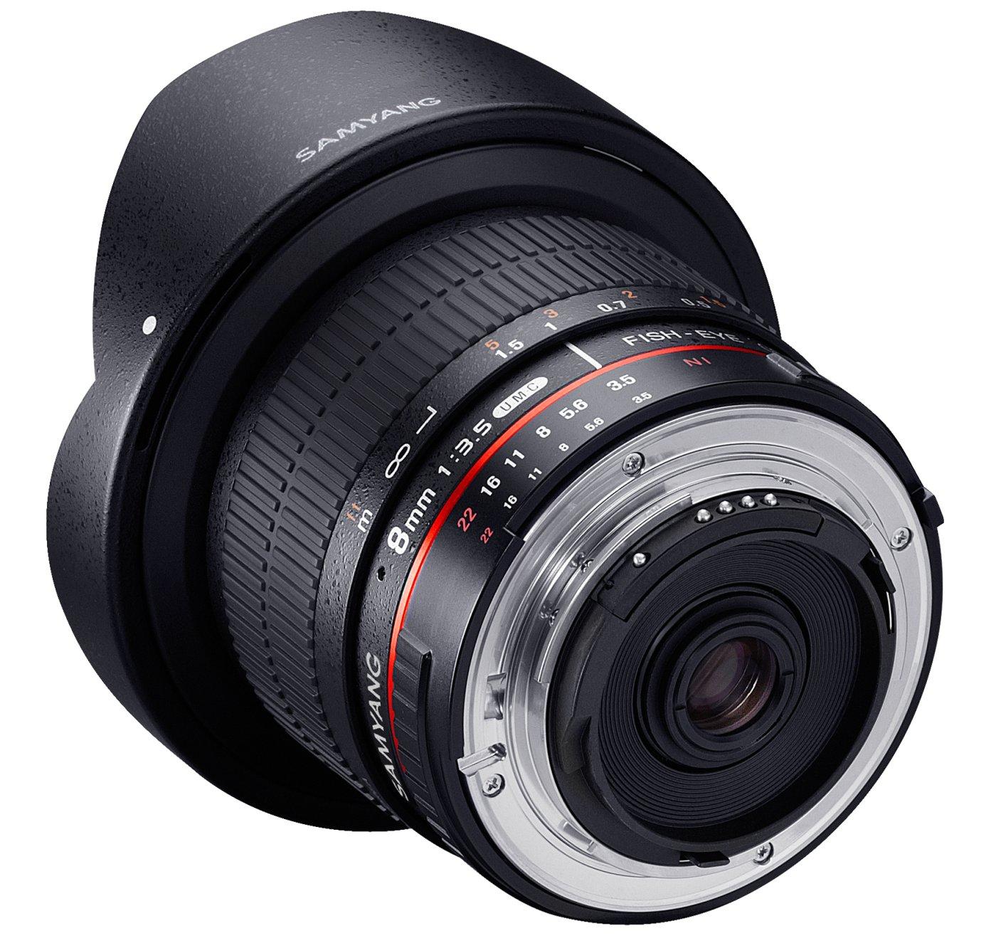 Samyang 8mm f/3.5 UMC Fisheye CS II 4/3