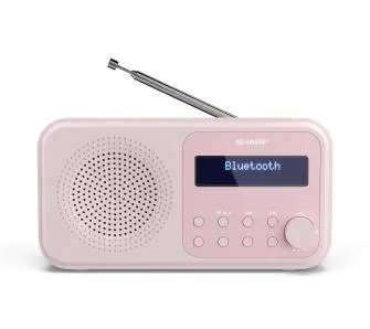 Radioodbiornik Sharp Tokyo DR-P420 Radio FM DAB+ Bluetooth Różowy