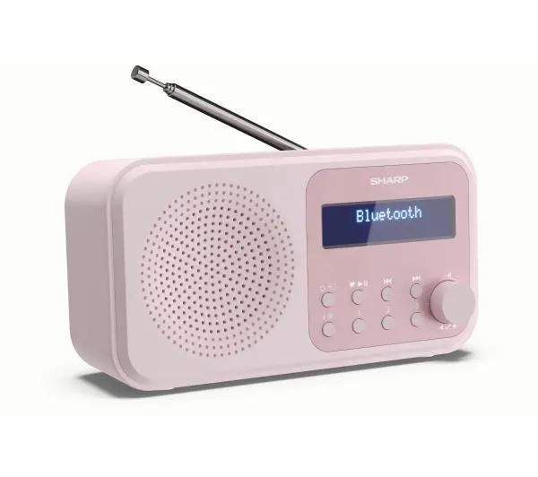 Sharp Tokyo DR-P420 Radio FM DAB+ Bluetooth Różowy