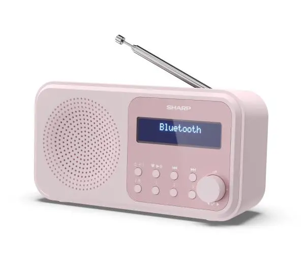 Sharp Tokyo DR-P420 Radio FM DAB+ Bluetooth Różowy