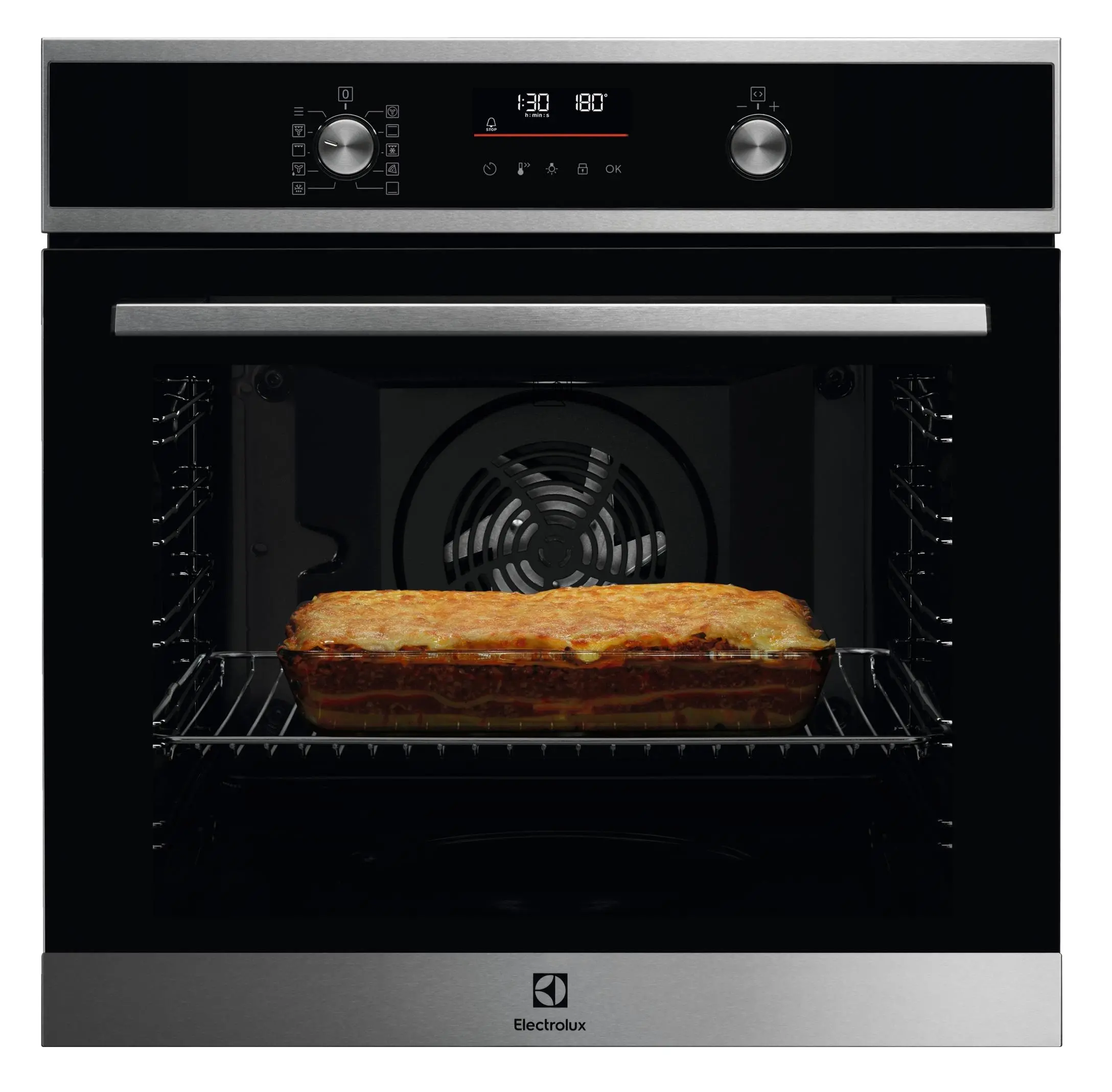 Piekarnik elektryczny Electrolux 600 SurroundCook EOF6P76X2 Termoobieg Czarny inox